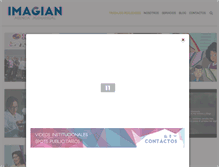 Tablet Screenshot of imagian.com.pe